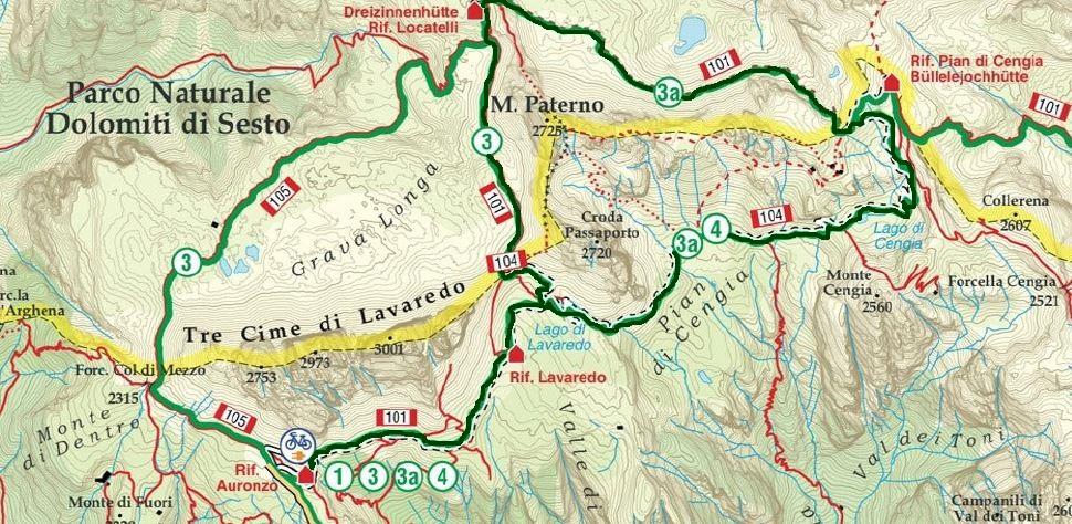 Anello Tre Cime - Monte Paterno