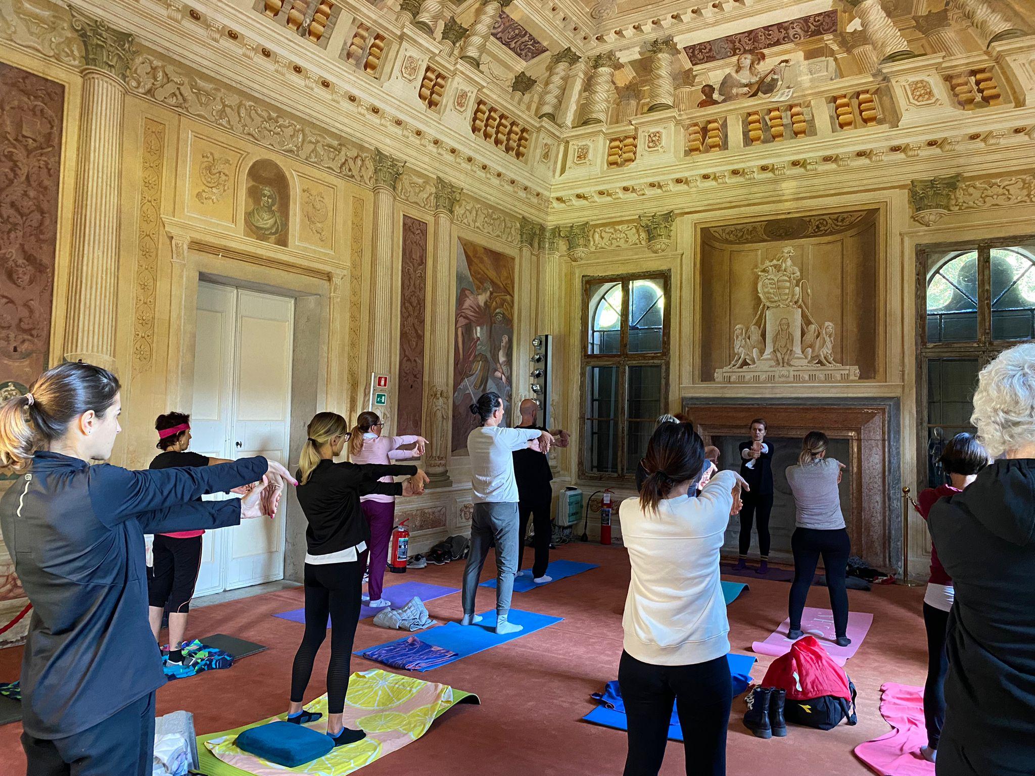 Yoga in Villa Venier Contarini