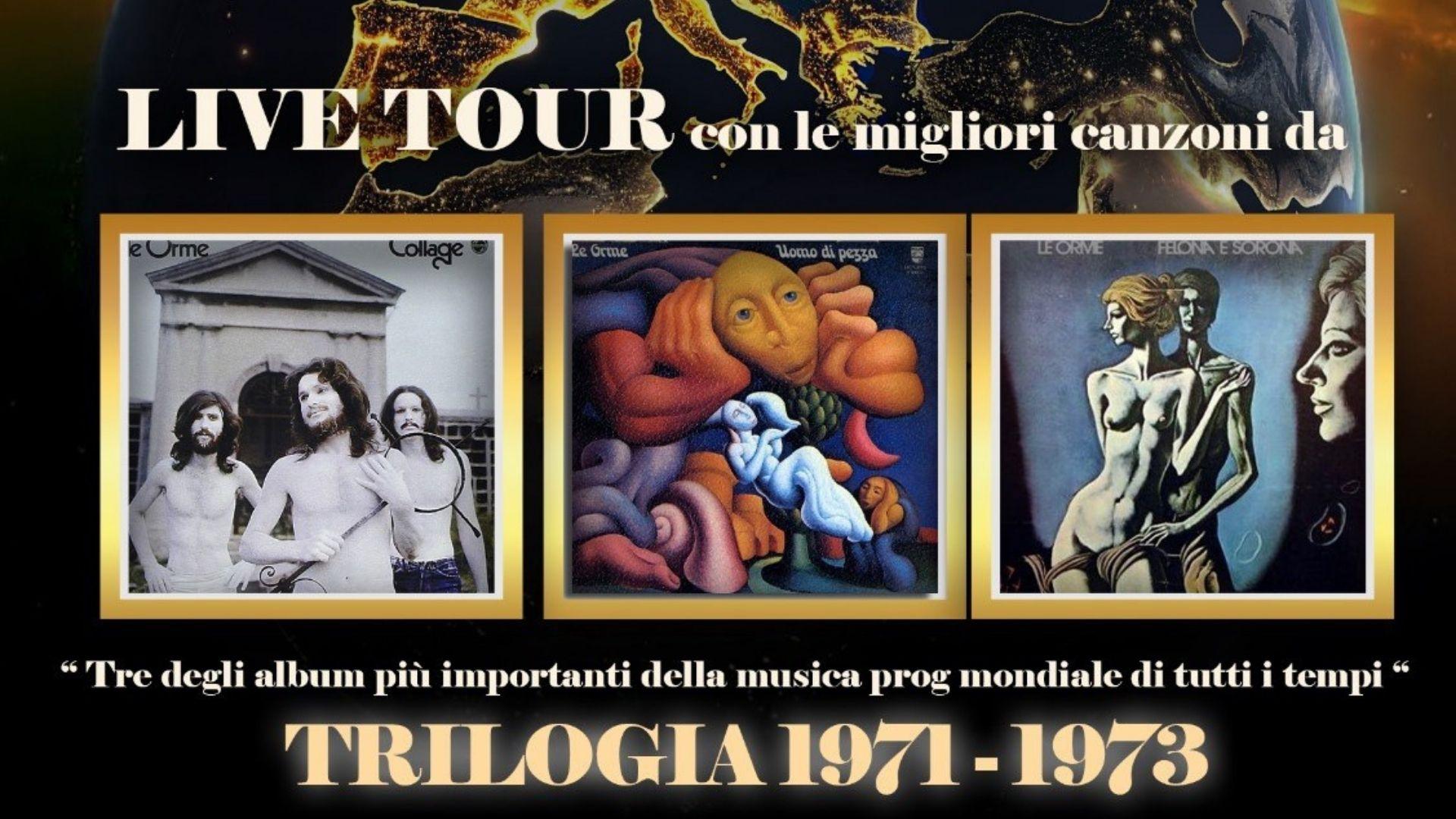 Le Orme – Live tour con la trilogia 1971-1973