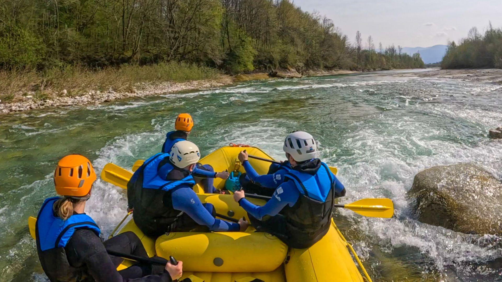 Rafting sul Cordevole