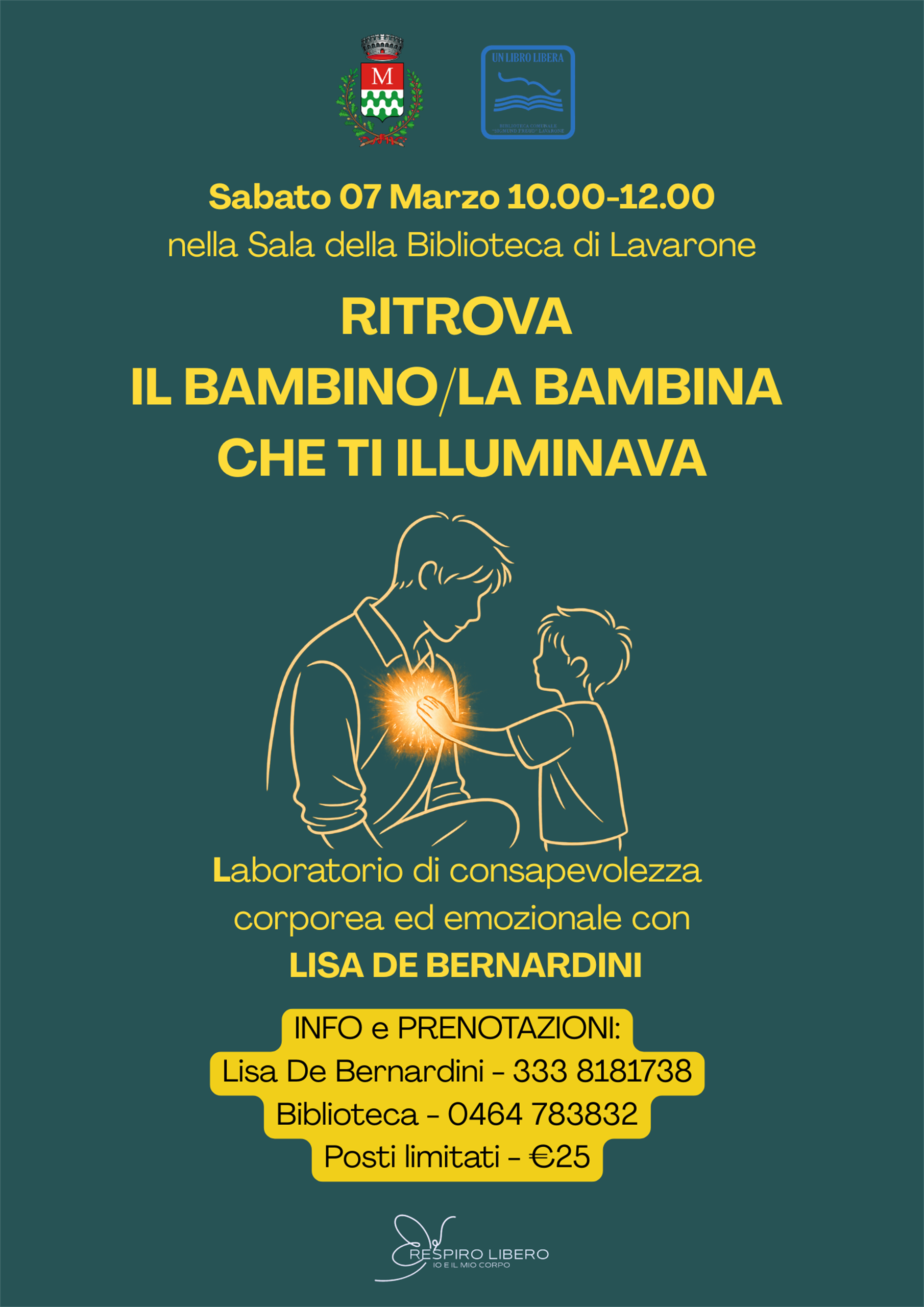 Laboratorio: Ritrova il bambino/la bambina che ti illuminava