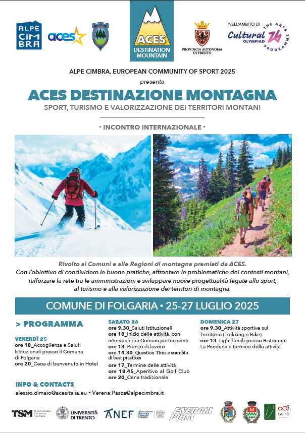 Convegno Aces Destinazione Montagna
