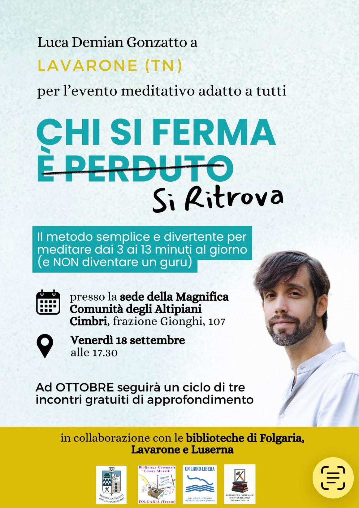 Chi si ferma si ritrova