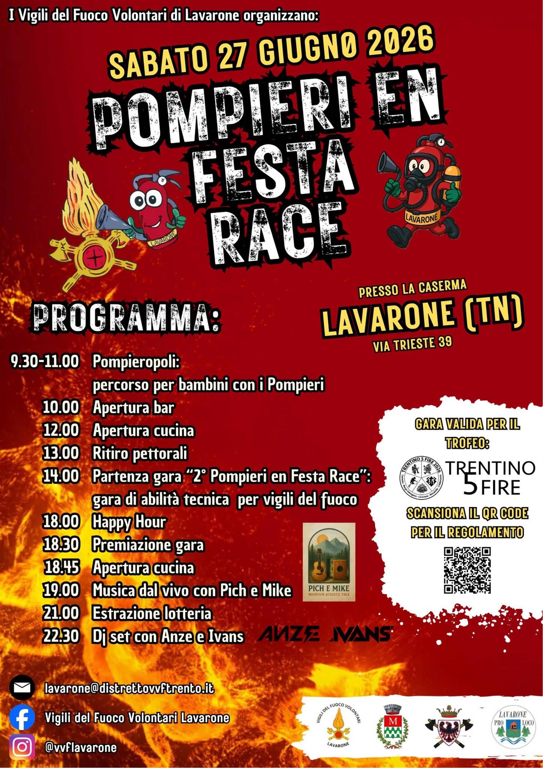 Pompieri en festa race