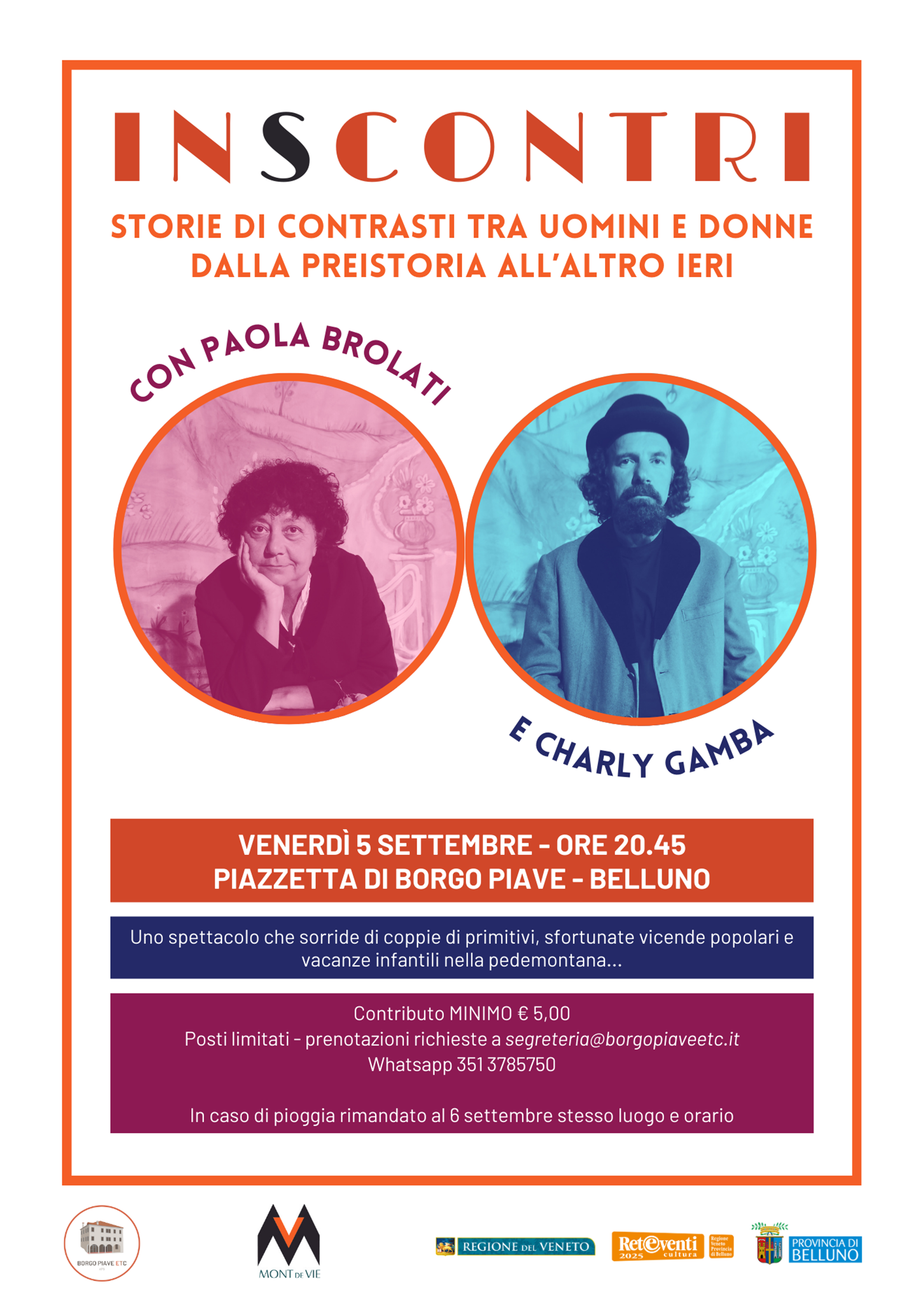 INSCONTRI – storie di contrasti tra uomini e donne