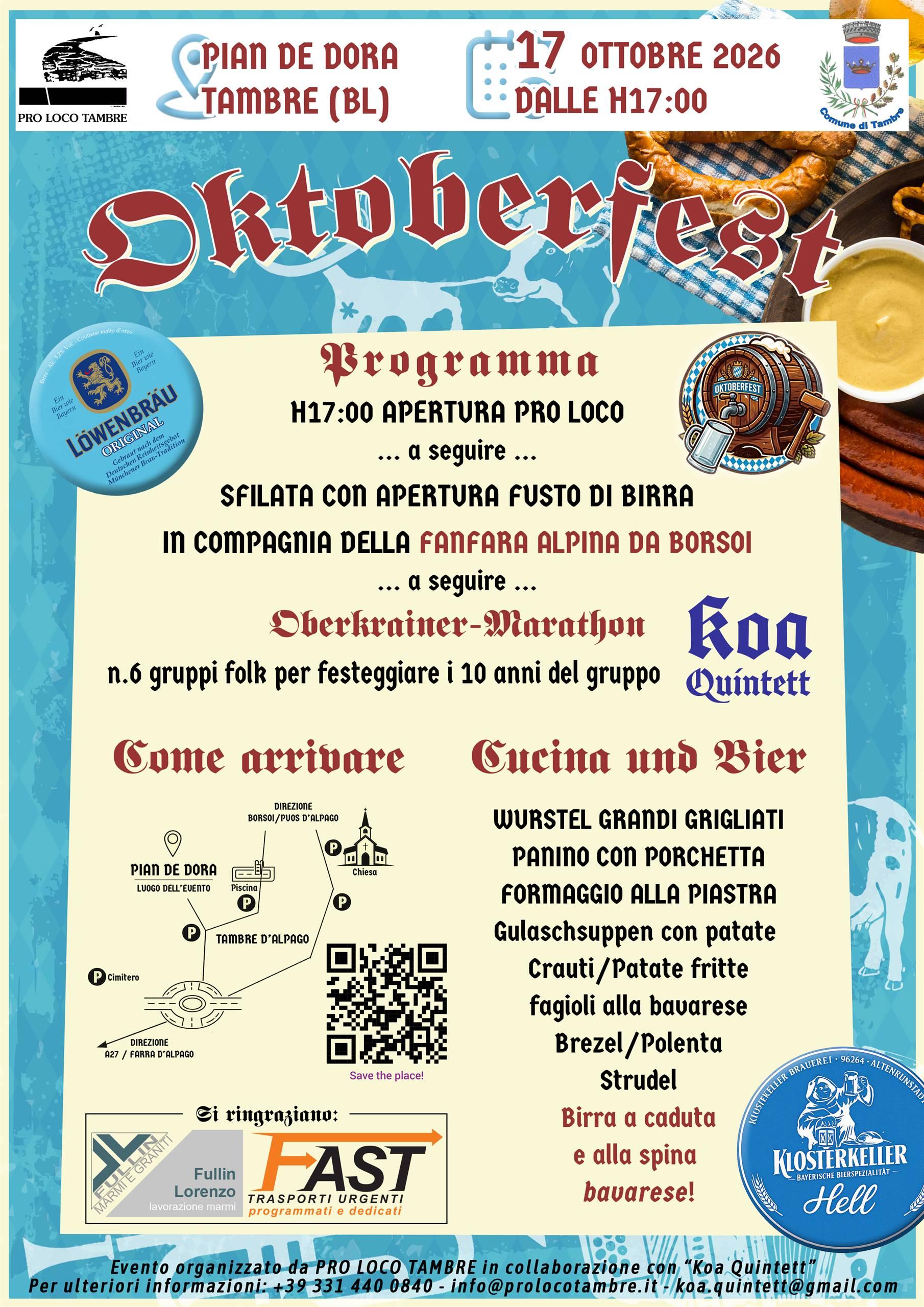 Oktoberfest a Pian de Dora – Tambre - 2
