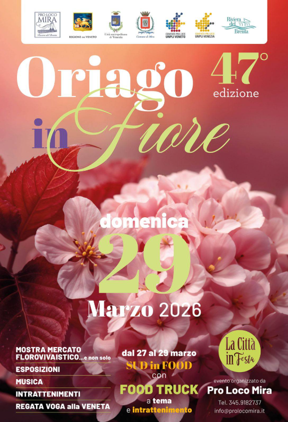 Oriago in fiore