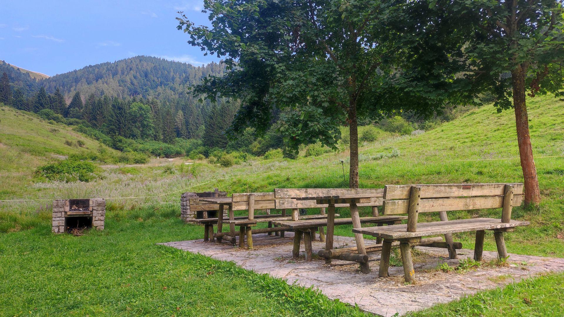 Aree picnic a Valmorel