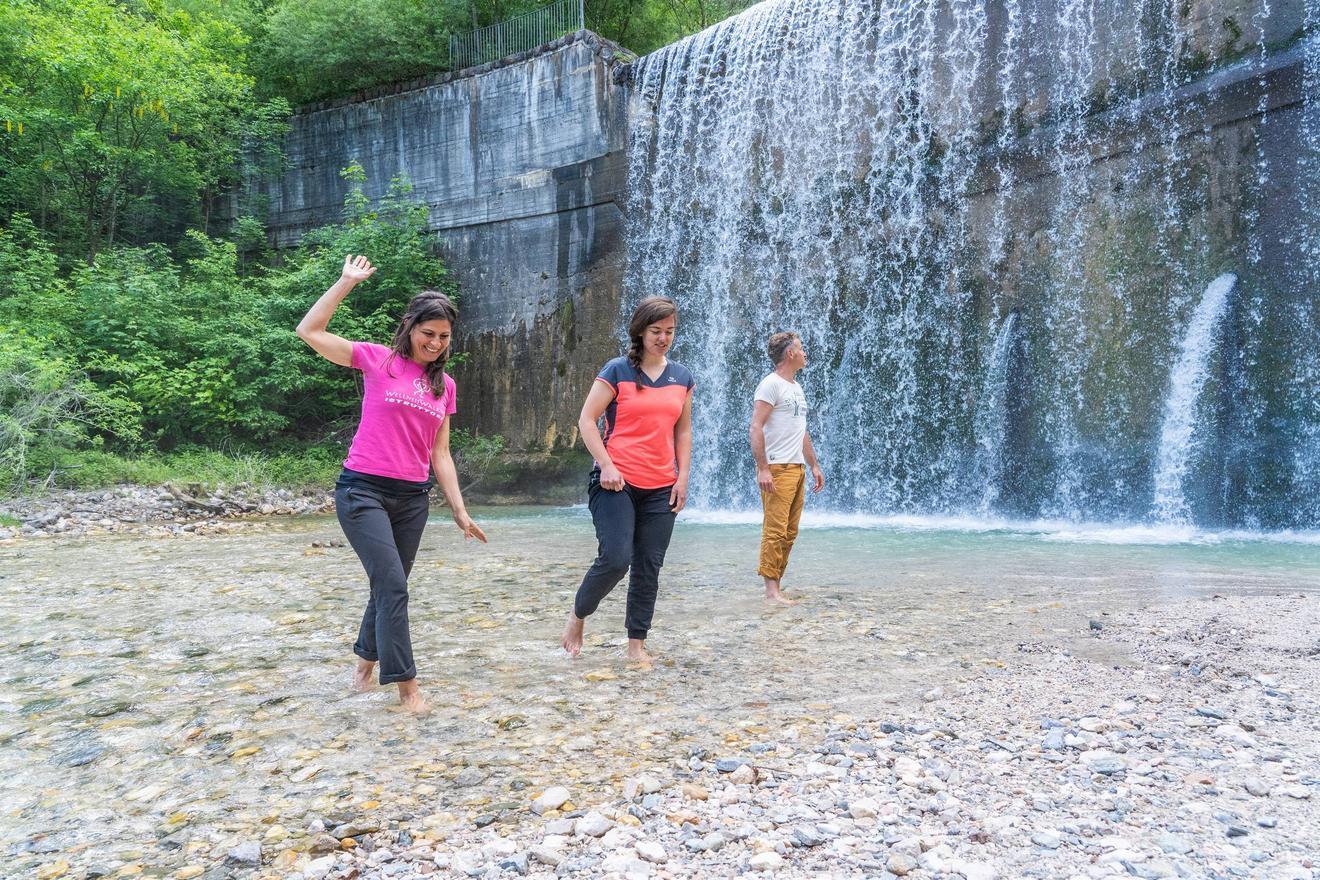 Barefooting- Percorso con l'acqua