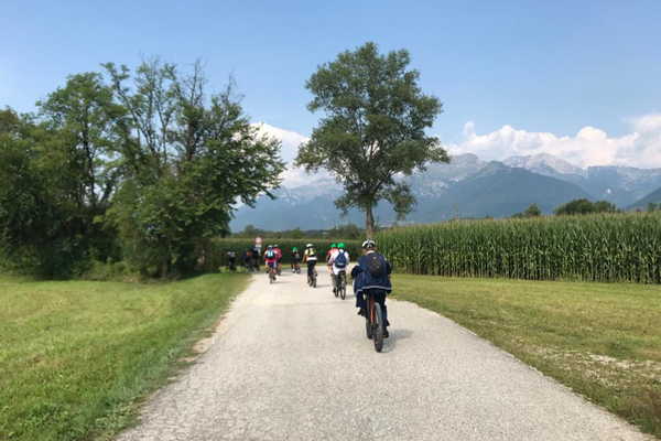 Gruppo in e-bike