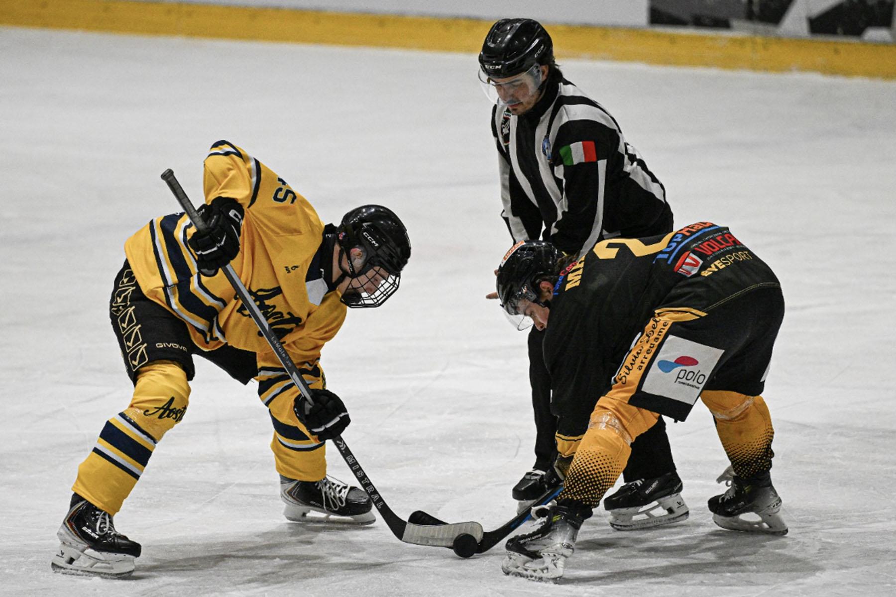 Partita di hockey Nazionale maschile IHL SENIOR