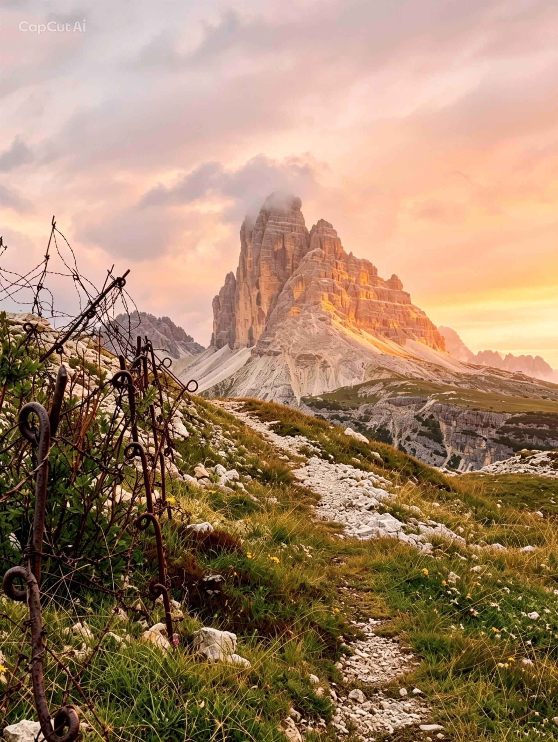 Alba al Monte Piana