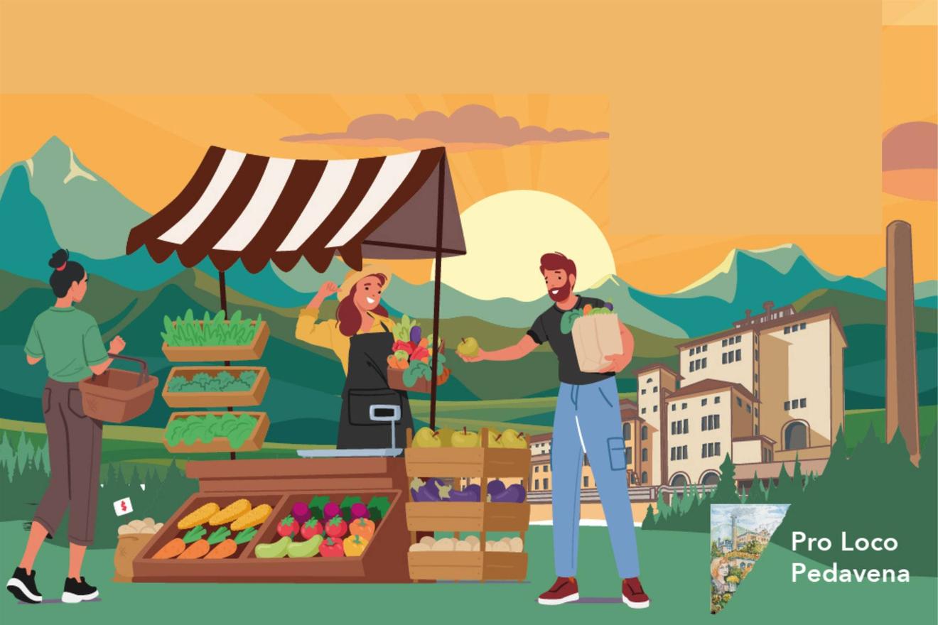 Mercatino agricolo di Pedavena
