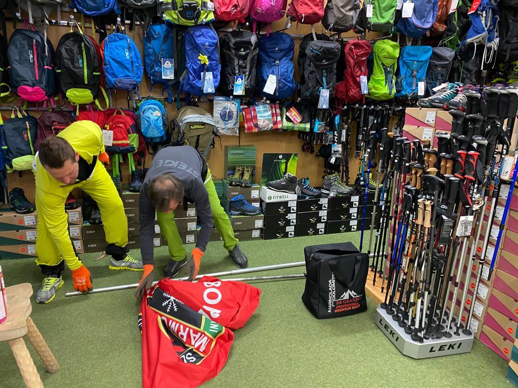 De Grandi professional mountain shop - Malga Ciapela