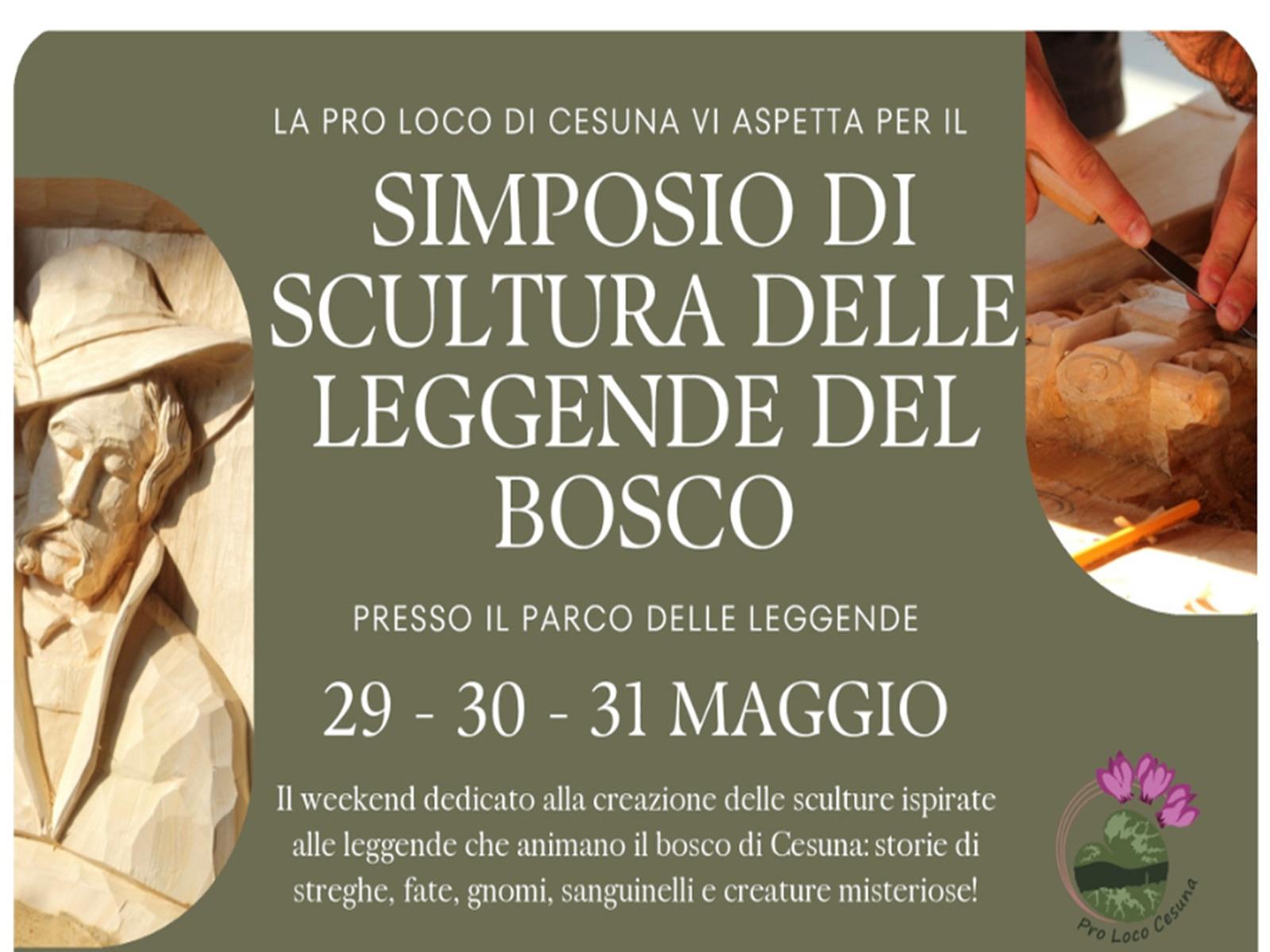 Simposio di Scultura delle Leggende del Bosco
