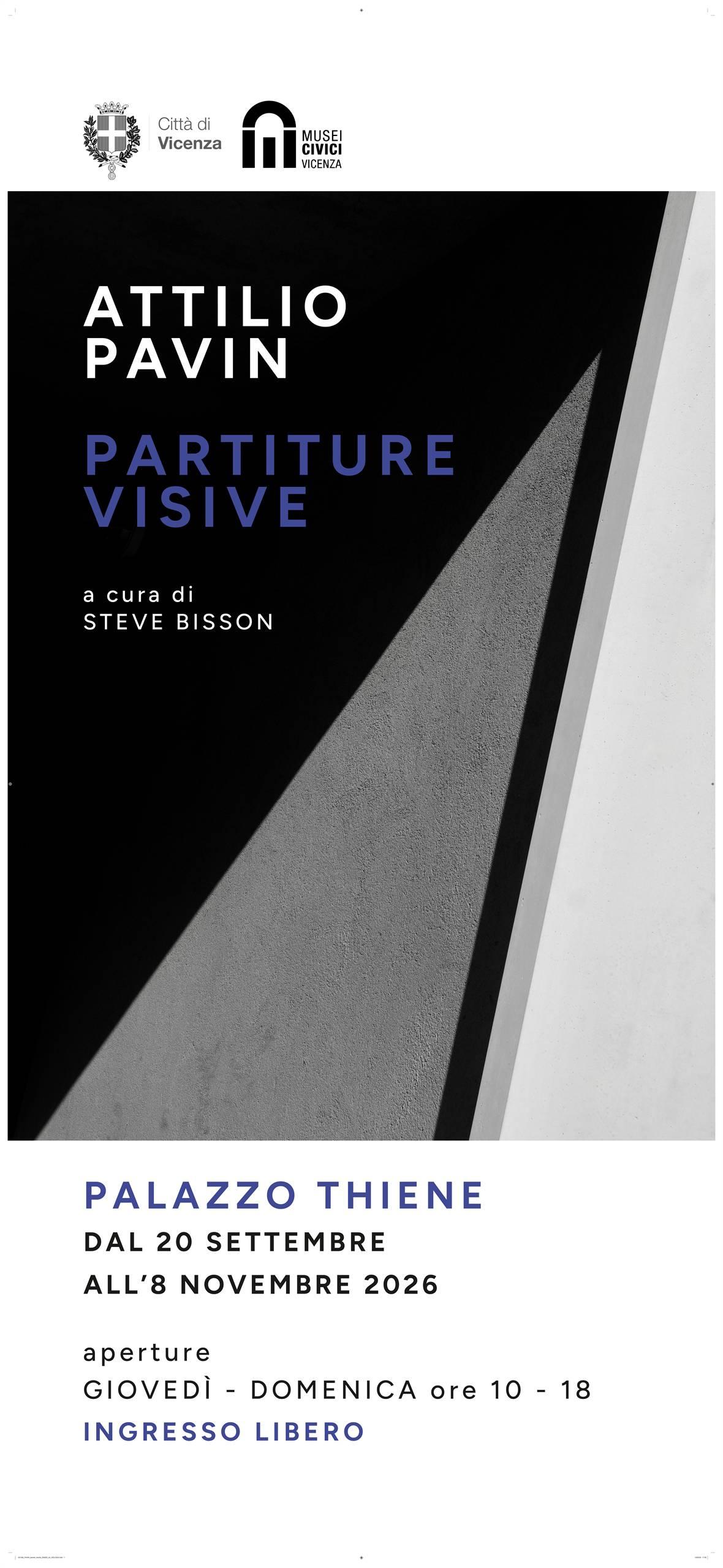 Attilio Pavin. Partiture visive