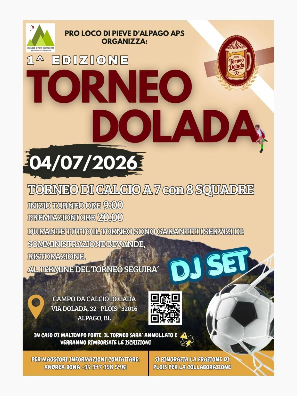 Torneo di calcio-Alpago-Frazione di PLOIS