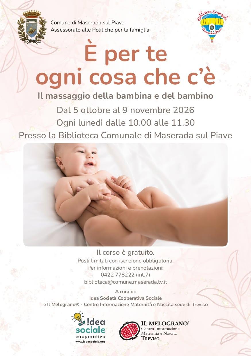 E' per te ogni cosa che c'è - Il massaggio della bambina e del bambino
