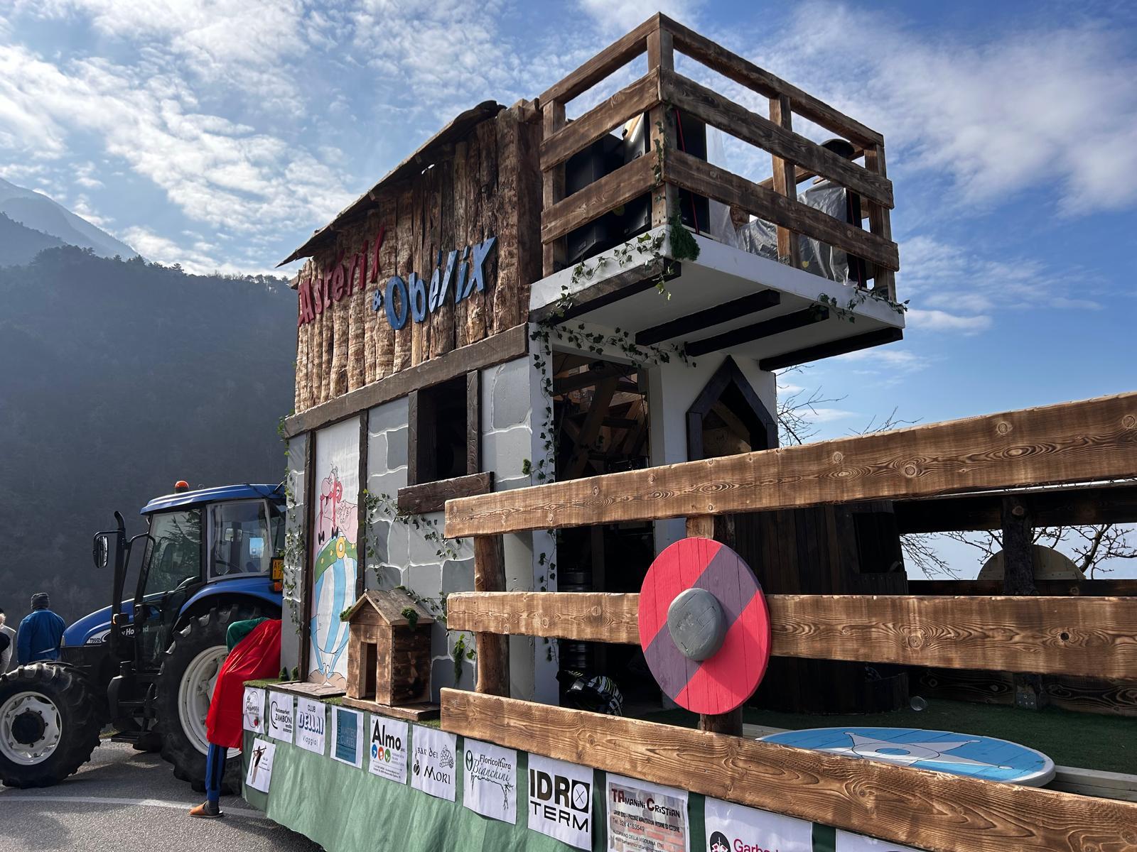 Sfilata dei Carri Mascherati in Vigolana