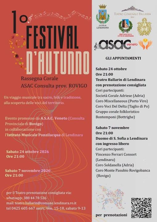 1° Festival d'Autunno