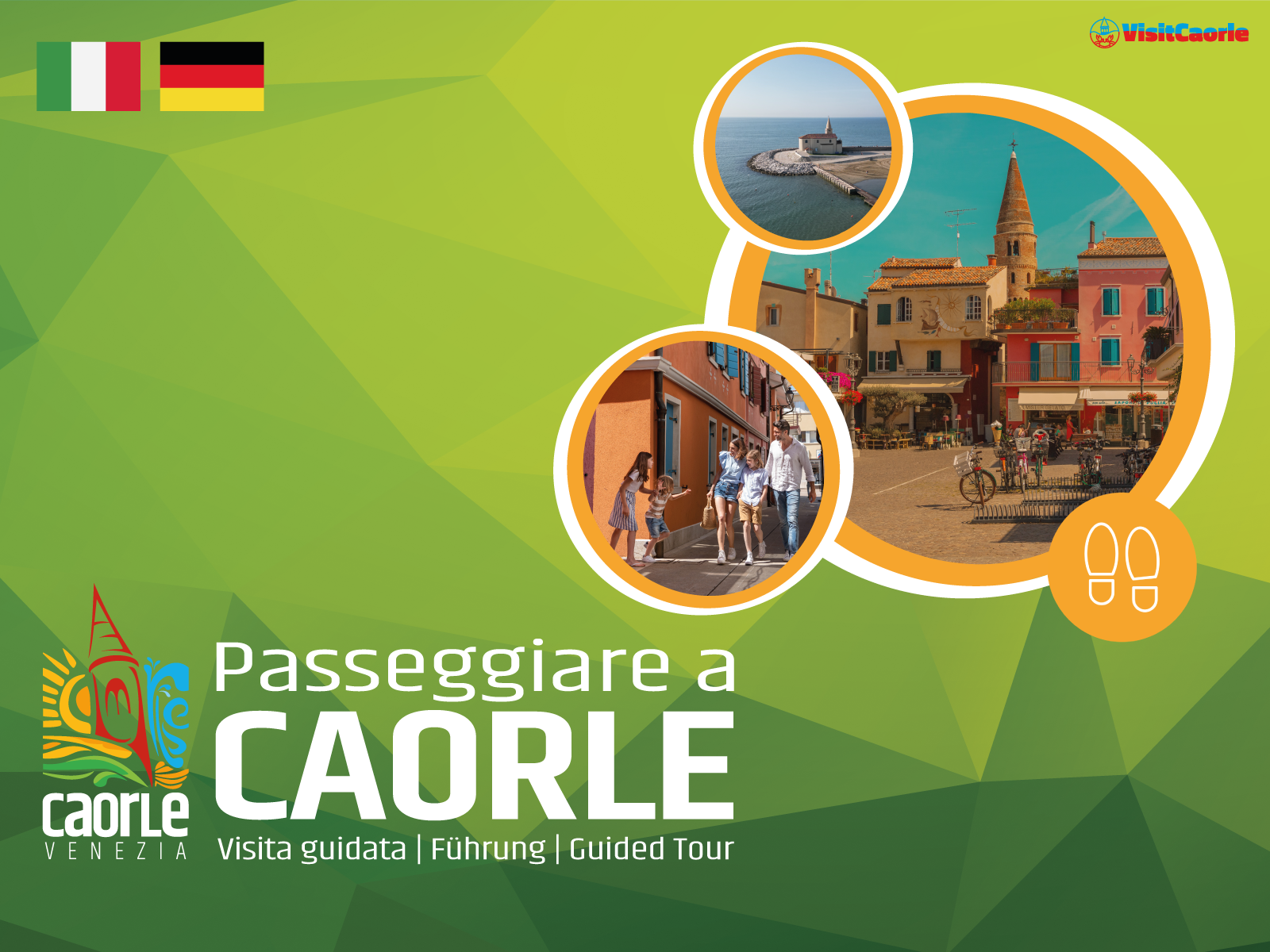 Passeggiare a Caorle - Visita guidata in tedesco