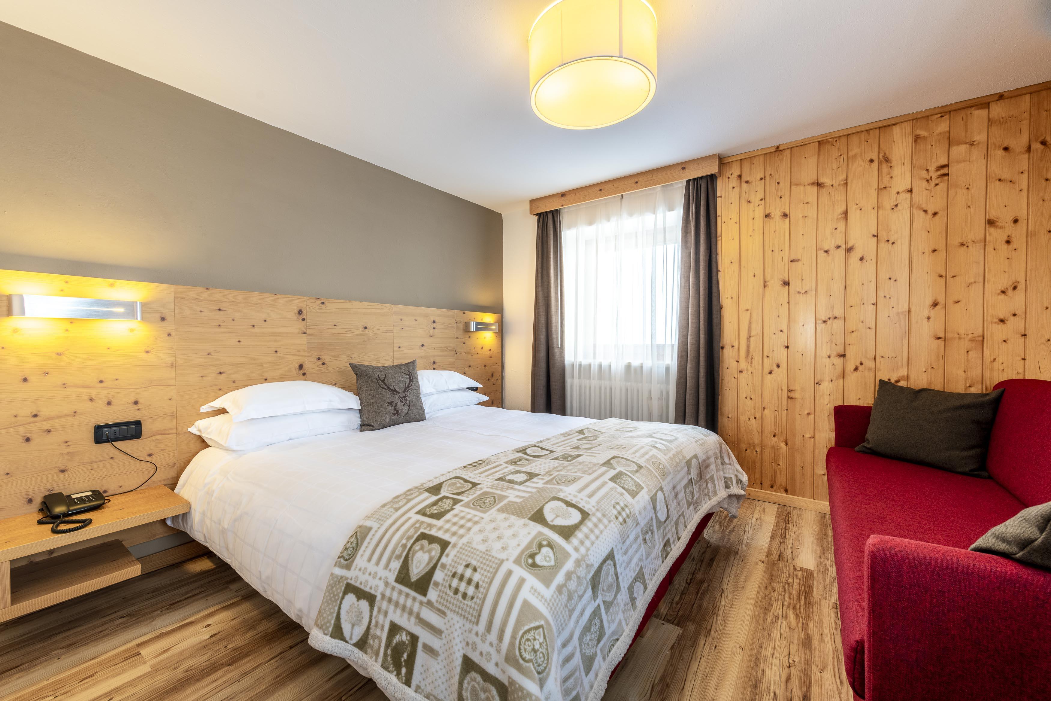 Camera doppia con letto aggiuntivo