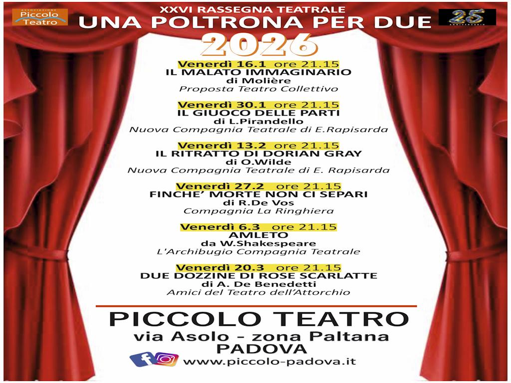 Rassegna Teatrale Una Poltrona Per Due