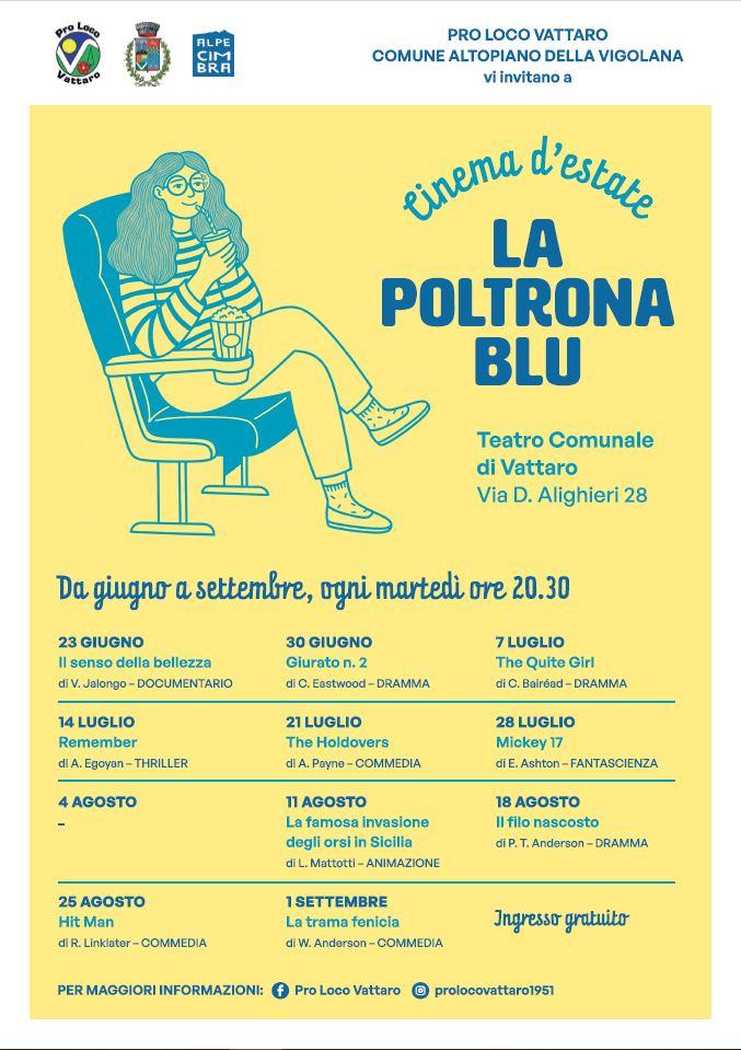 LA POLTRONA BLU - cinema d'estate
