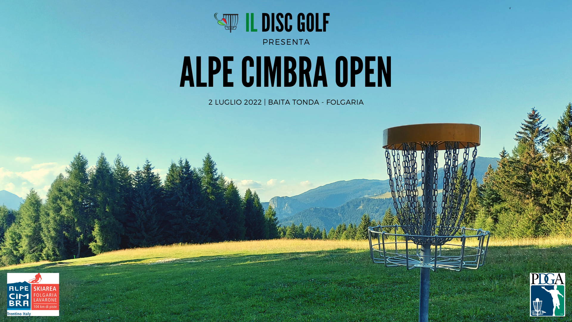 Torneo di Disc Golf - Alpe Cimbra Open 2022