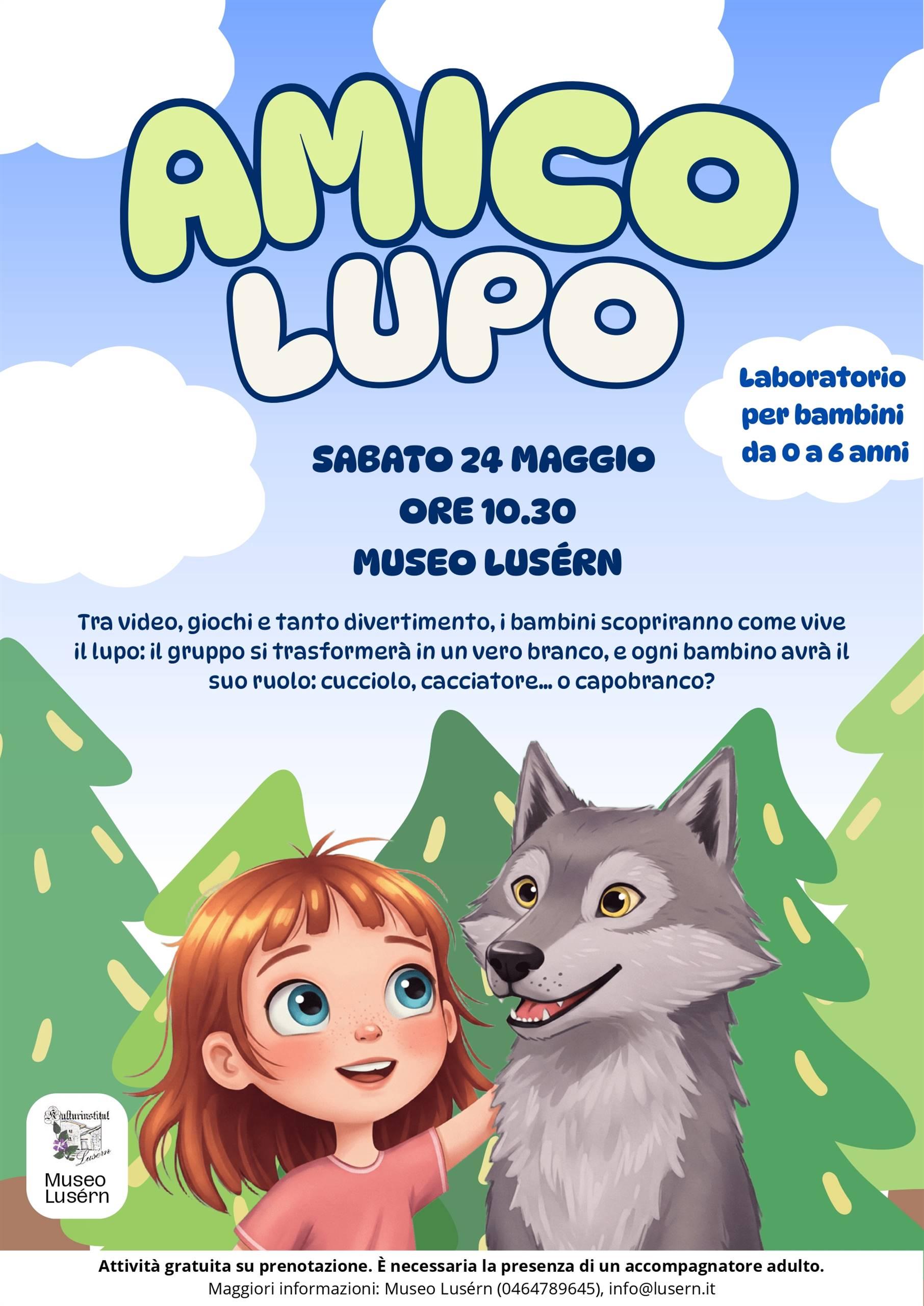 Laboratorio per bambini "Amico Lupo"