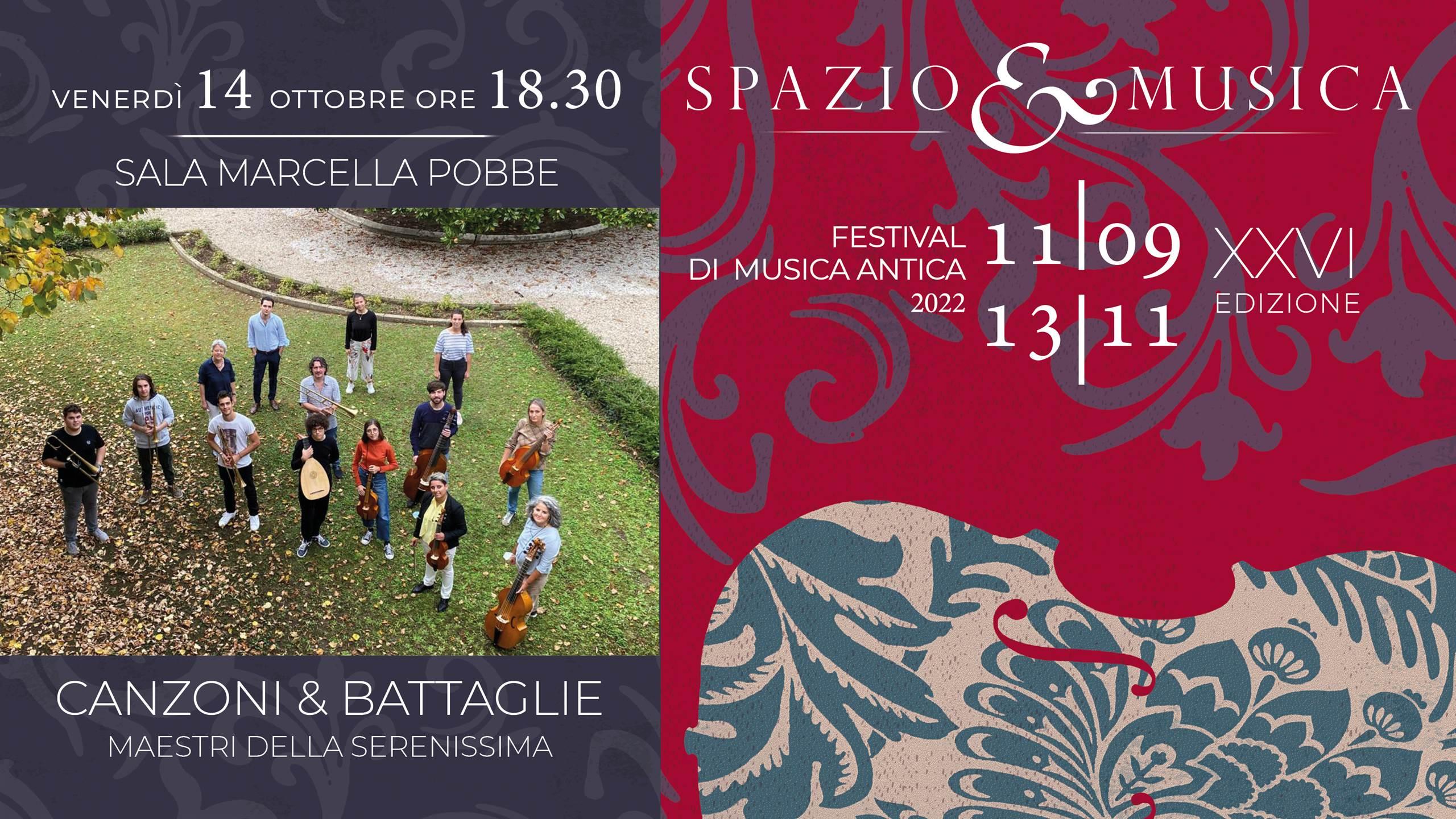 Canzoni & Battaglie - Gabrieli e Monteverdi maestri della Serenissima 