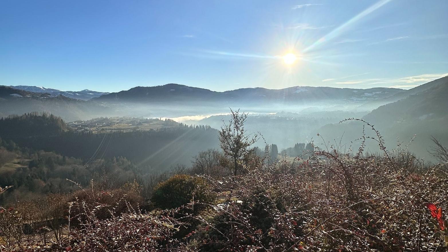 Camminata guidata con arrivo ai mercatini di Zorzoi