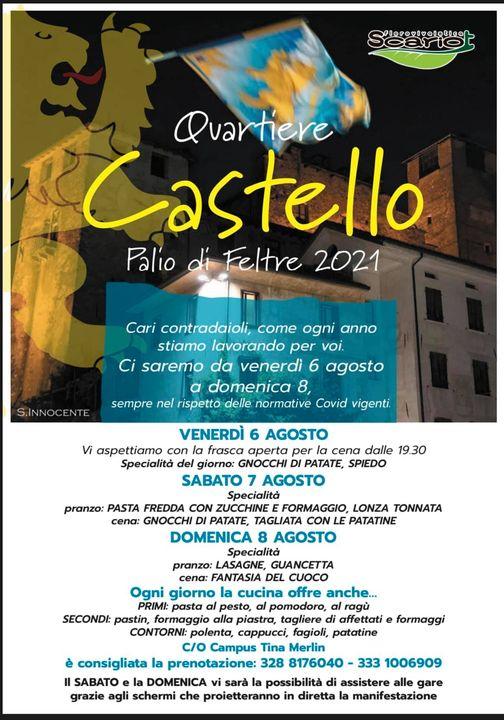 Cena del Quartiere Castello