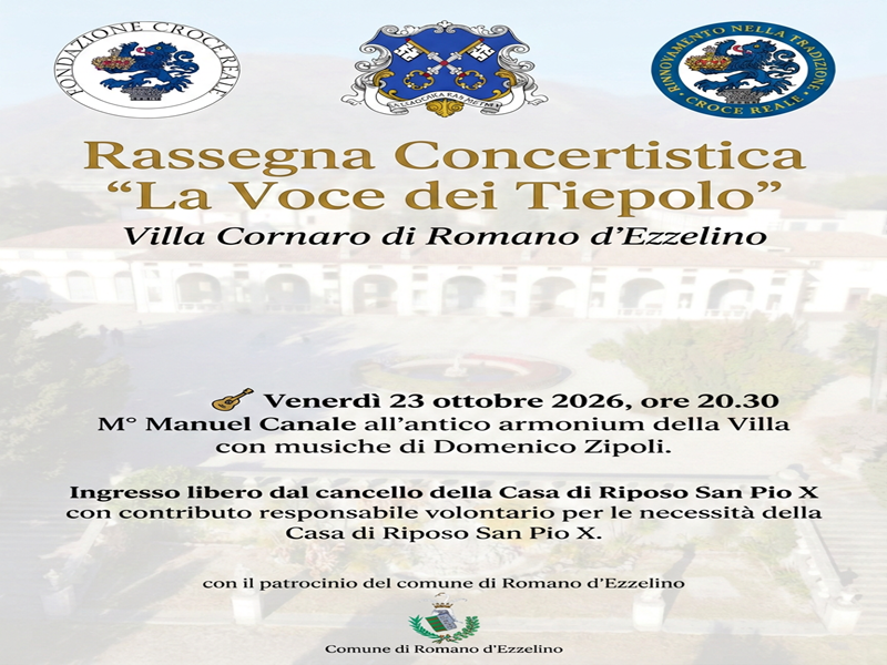 Rassegna Concertistica "La Voce dei Tiepolo"
