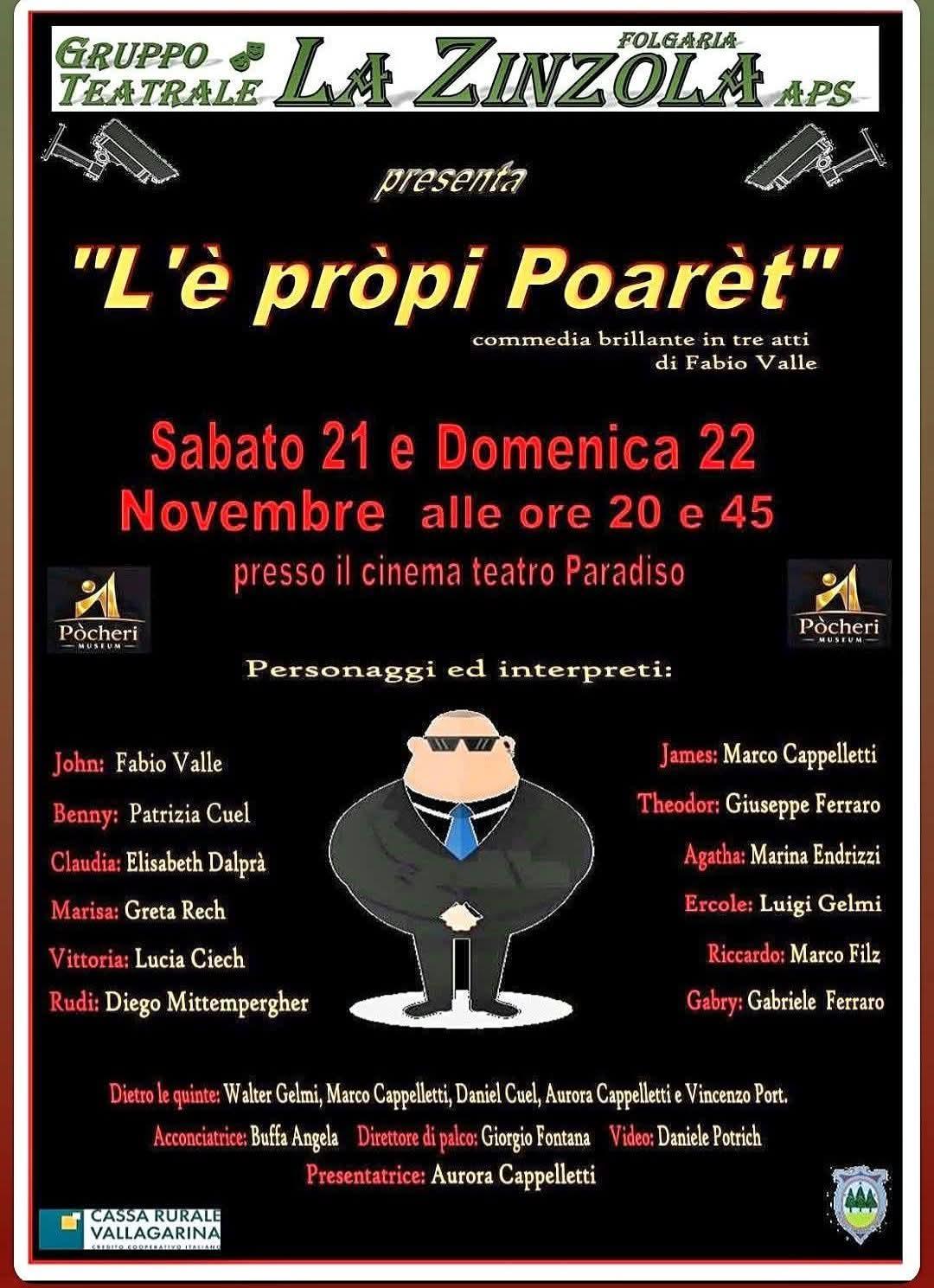 Commedia "L'è pròpi Poarèt"