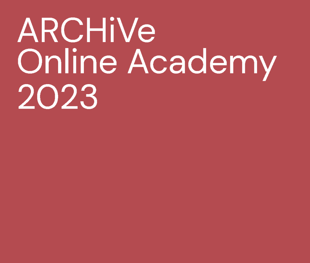 AOA | ARCHiVe Online Academy 2023-2024 