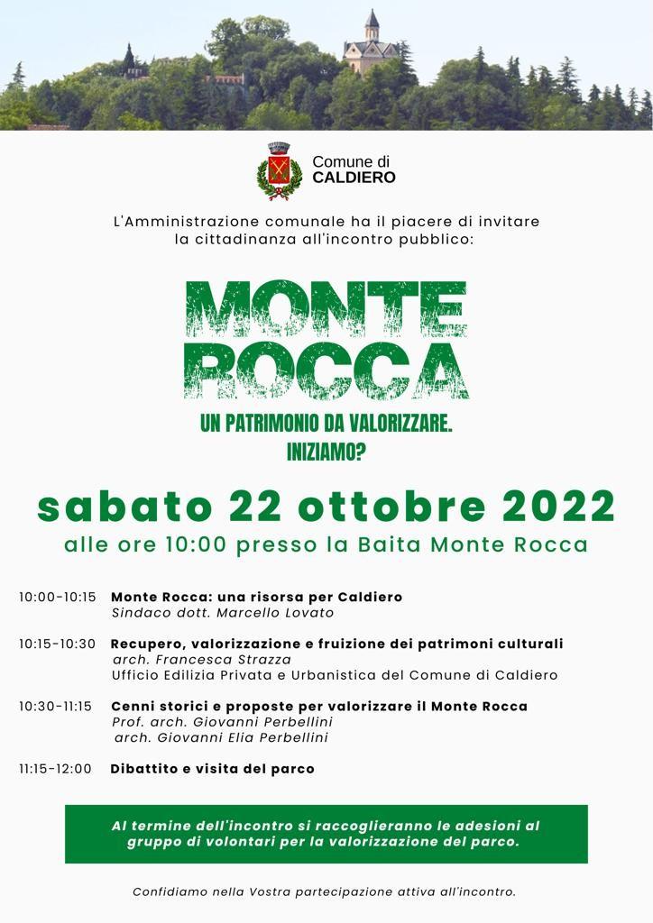 Monte Rocca: un patrimonio da valorizzare 