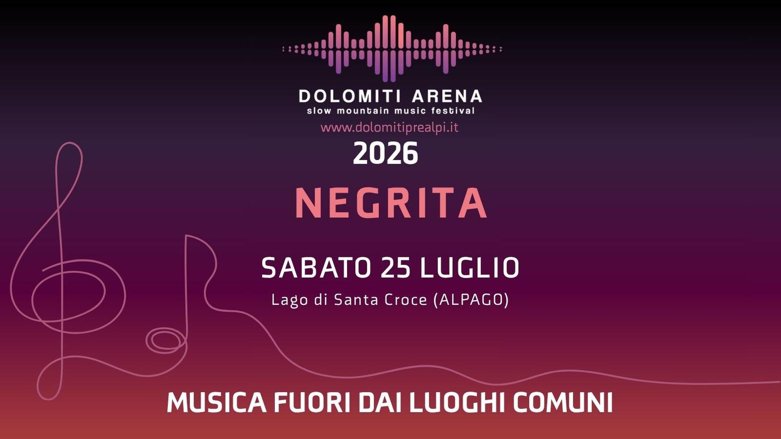 Dolomiti Arena - Negrita - Registrati qui!