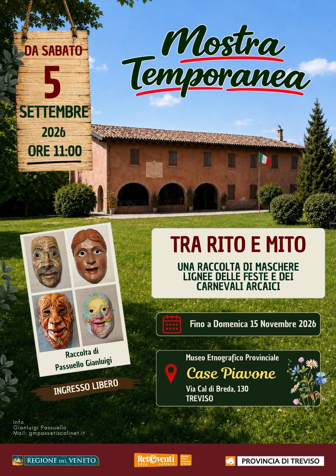 Mostra Tra rito e  mito