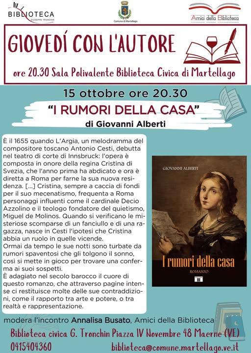 Giovedì con l’autore