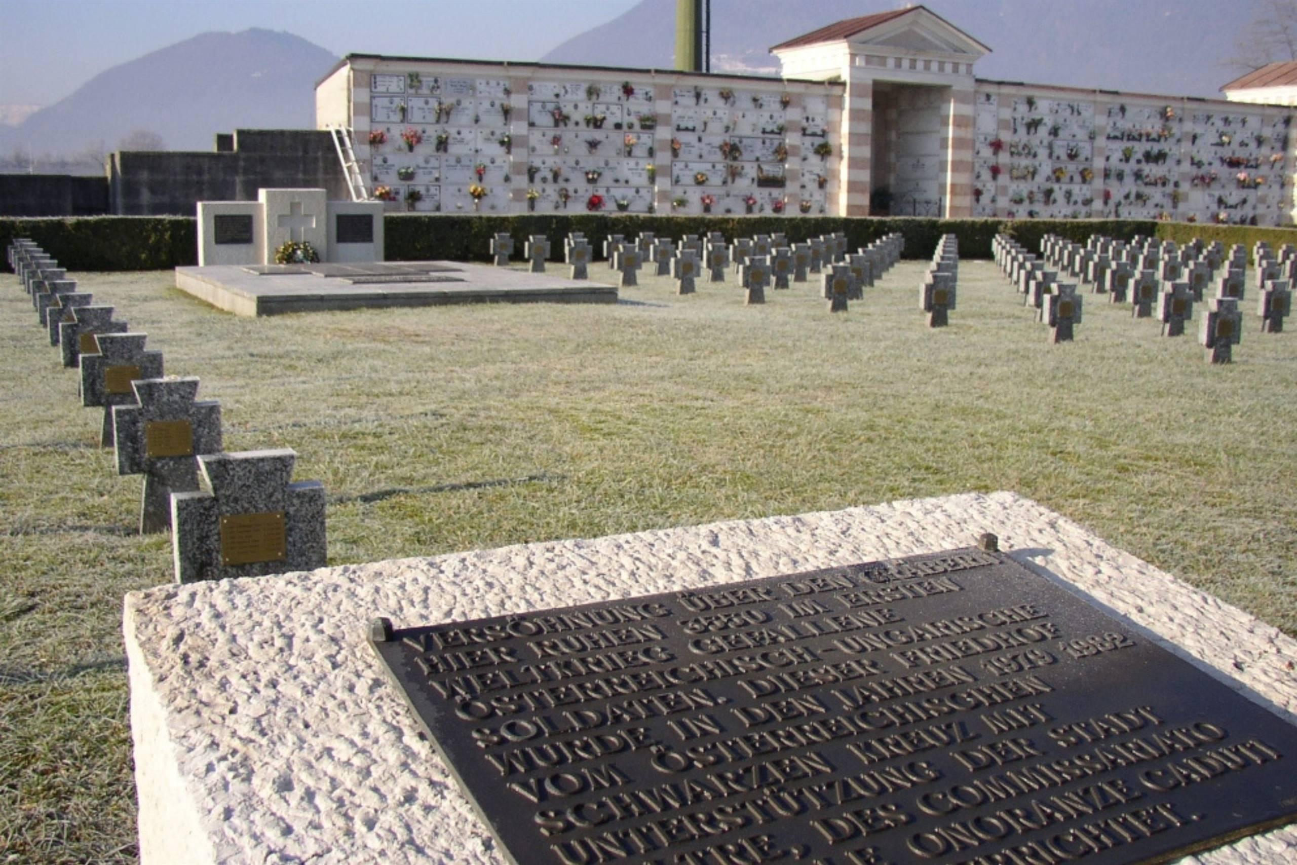 Ossario italiano e cimitero austro-ungarico di Feltre