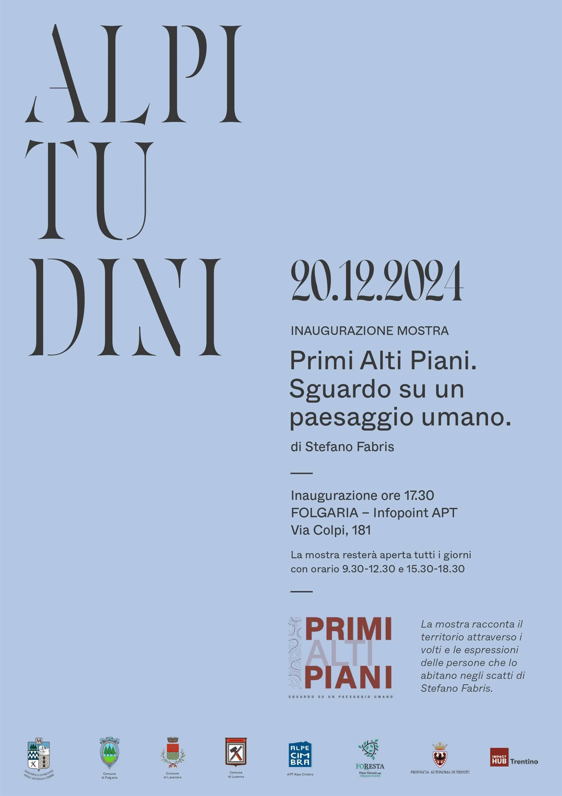 Esposizione "Primi Alti Piani"