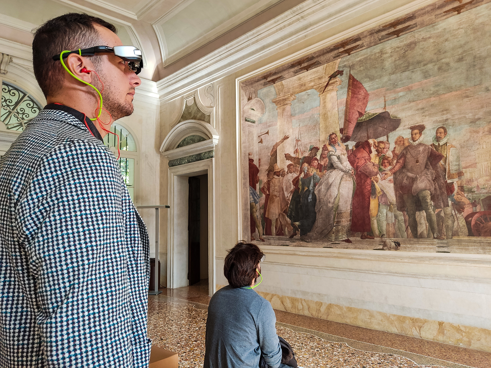 Visita di Villa dei Leoni con realtà aumentata