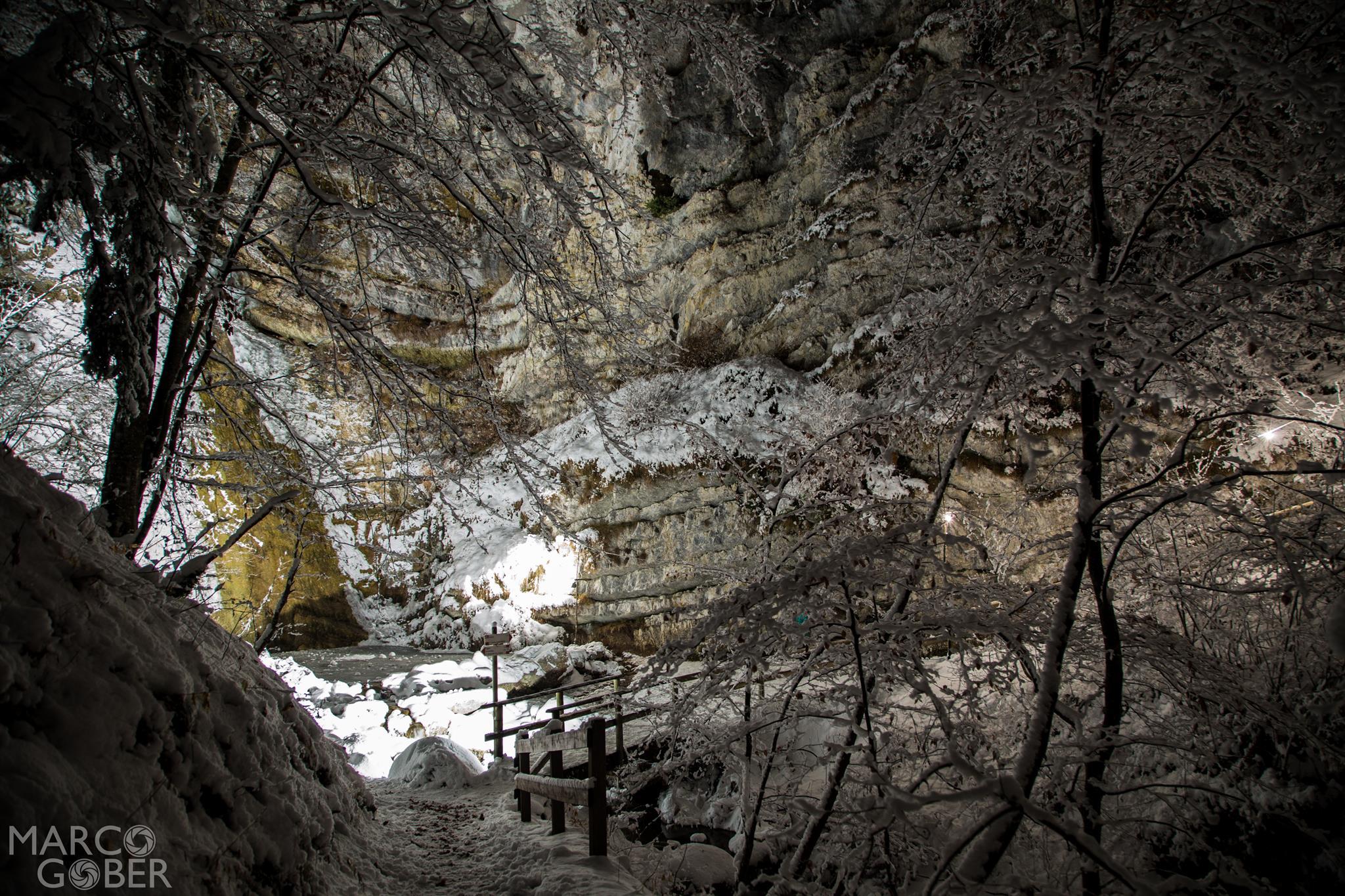 Passeggiata notturna alla cascata dell'Hoffentol