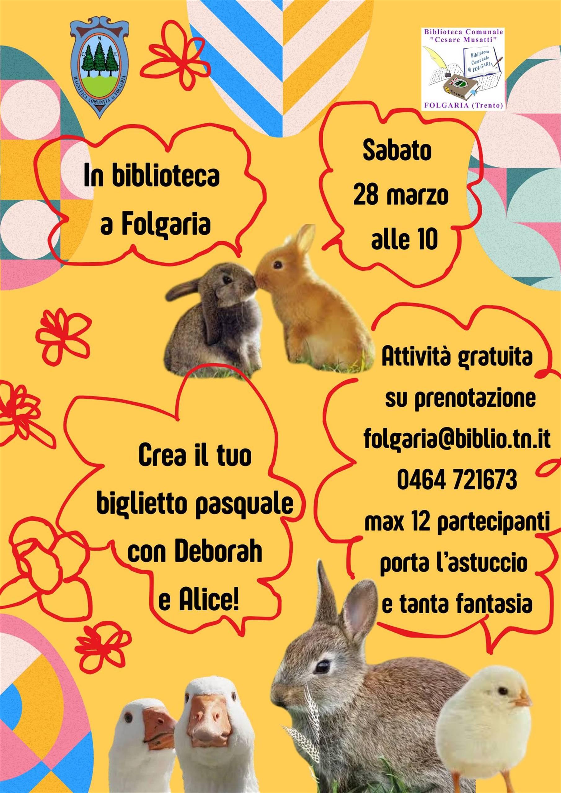 Crea il tuo biglietto pasquale