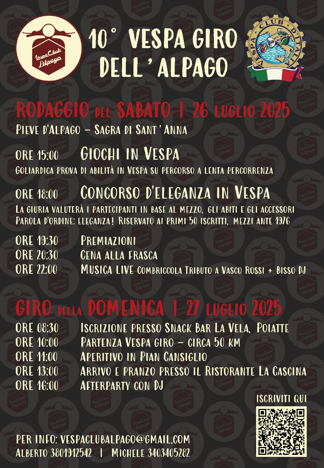 10° Vespa Giro dell’Alpago