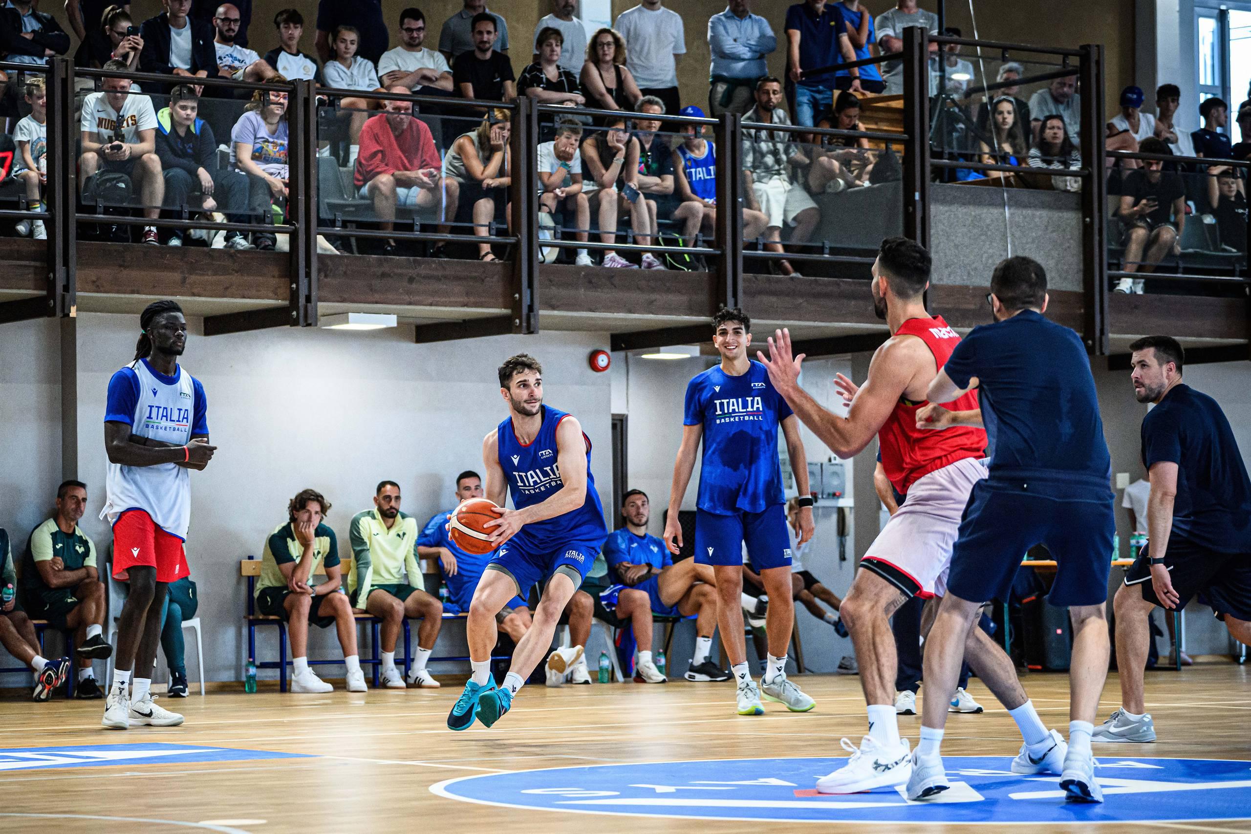 Ritiro Nazionale Italiana Basket