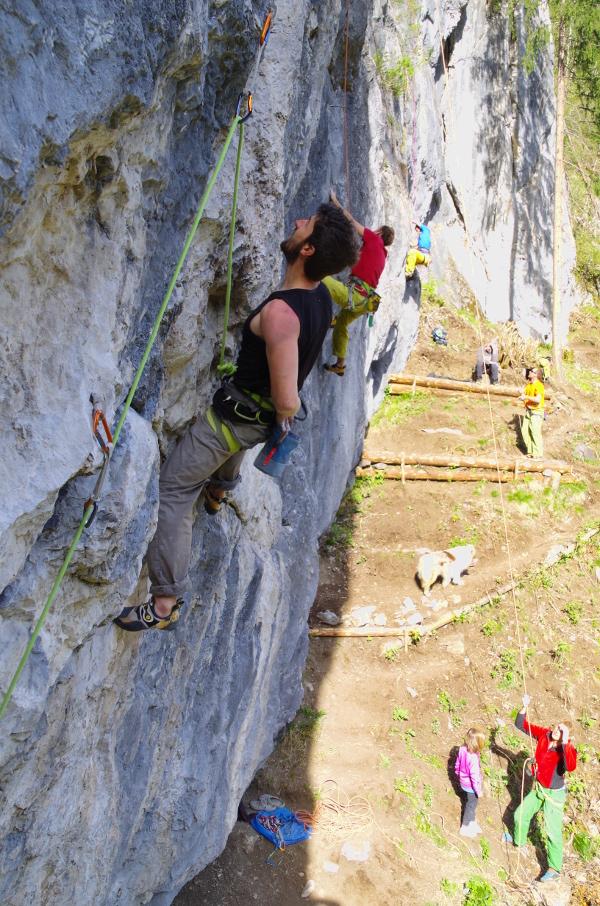 Falesia di arrampicata Sas da le Bore