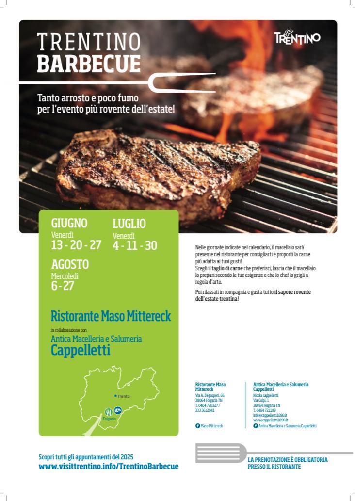 Trentino Barbecue - Momenti da grigliare