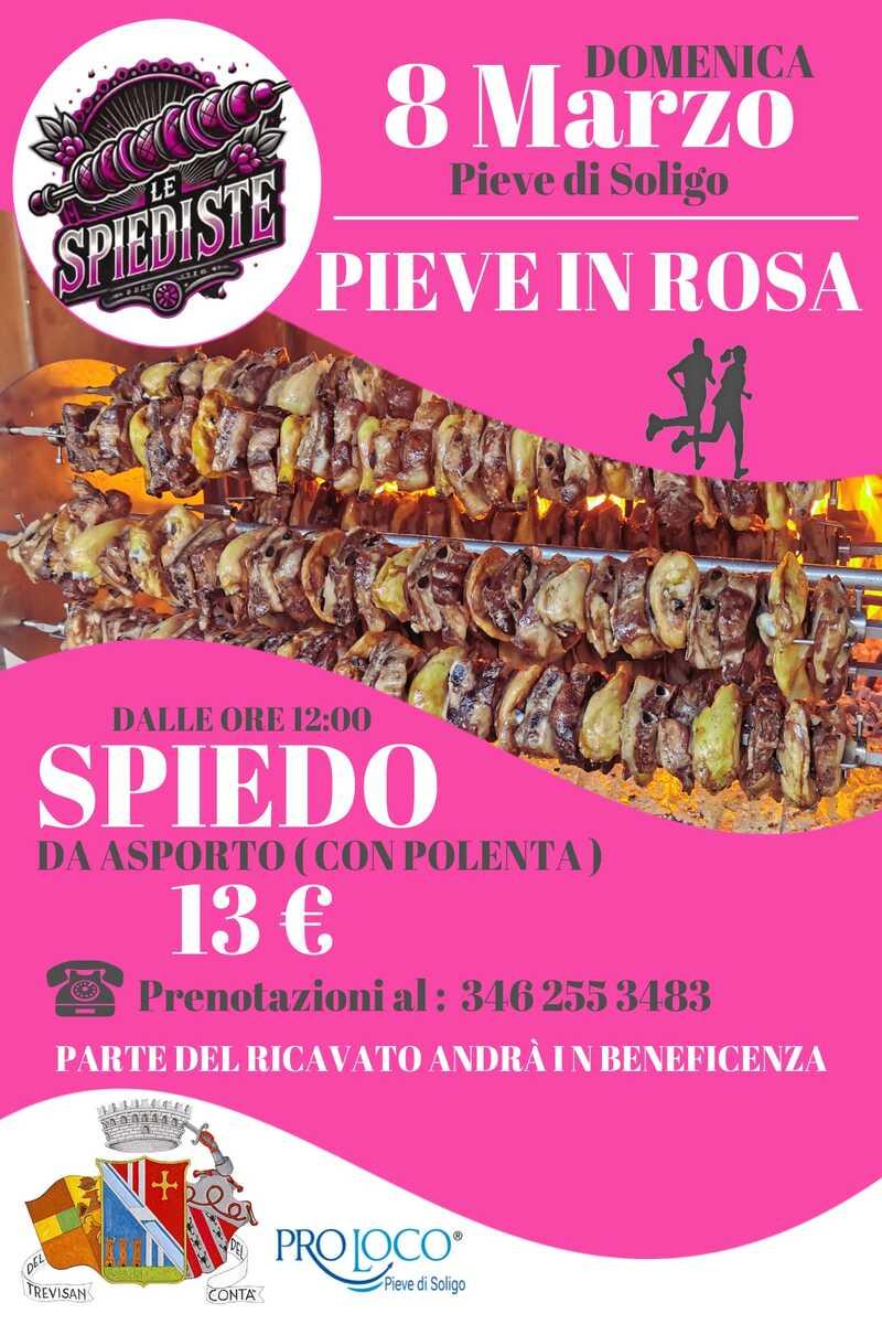 Spiedo in rosa